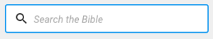 Bible search bar